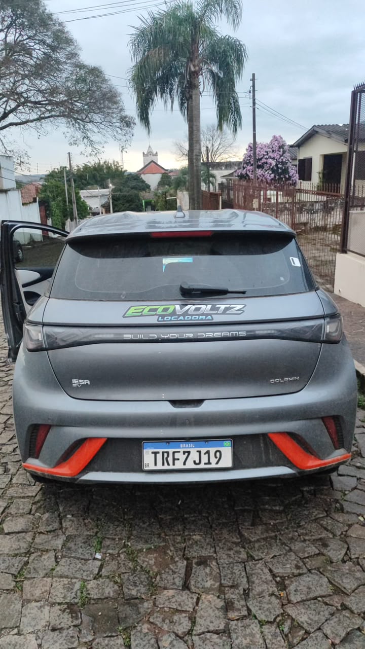 Traseira do BYD Dolphin Mini