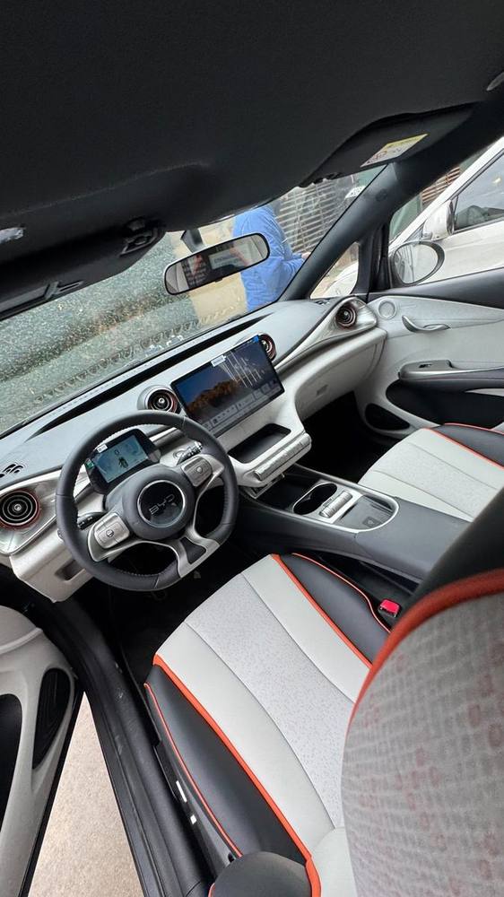 Cockpit do BYD Dolphin Plus